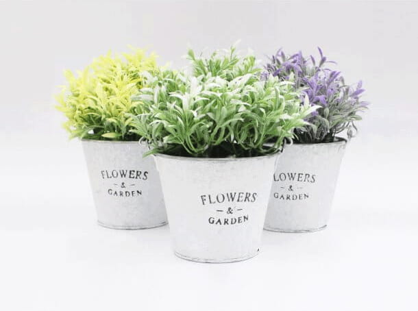 Small Plant Accessories for Outdoor Comfort Furniture