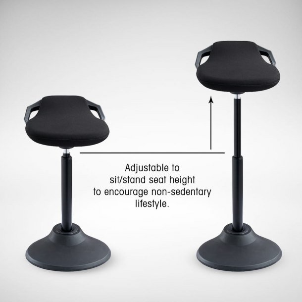 Adjustable Sit-Stand Stool for Sedentary Workers - Comfort Furniture