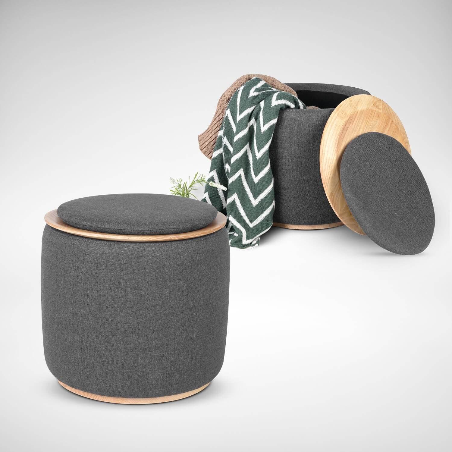 Arsenal Storage Stool - Comfort Furniture