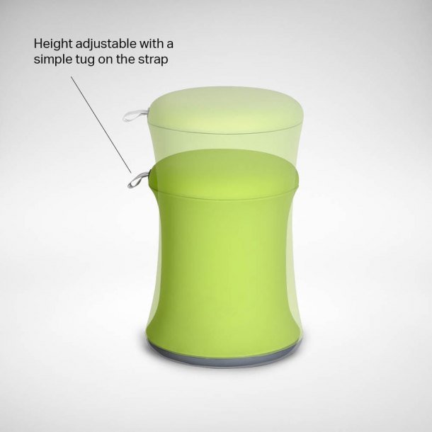 Boffo Stool with Height Adjustable Strap - Comfort Furniture
