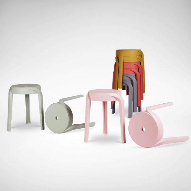 Colourful Rotar Stool for the Living Room - Comfort Furniture