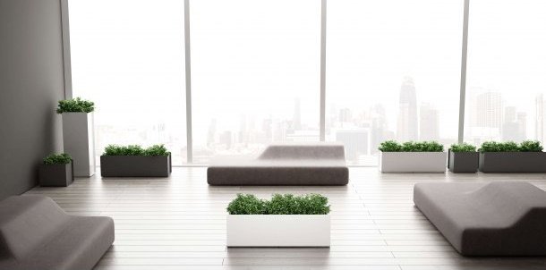 Decorate Common Space with Artificial Planters - Comfort Furniture
