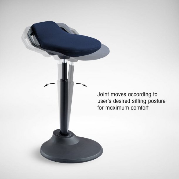 Posture Supporting Helena Sit-Standing Stool - Comfort Furniture