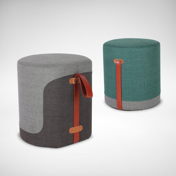 Holger Stool with Handle Straps - Comfort Furniture