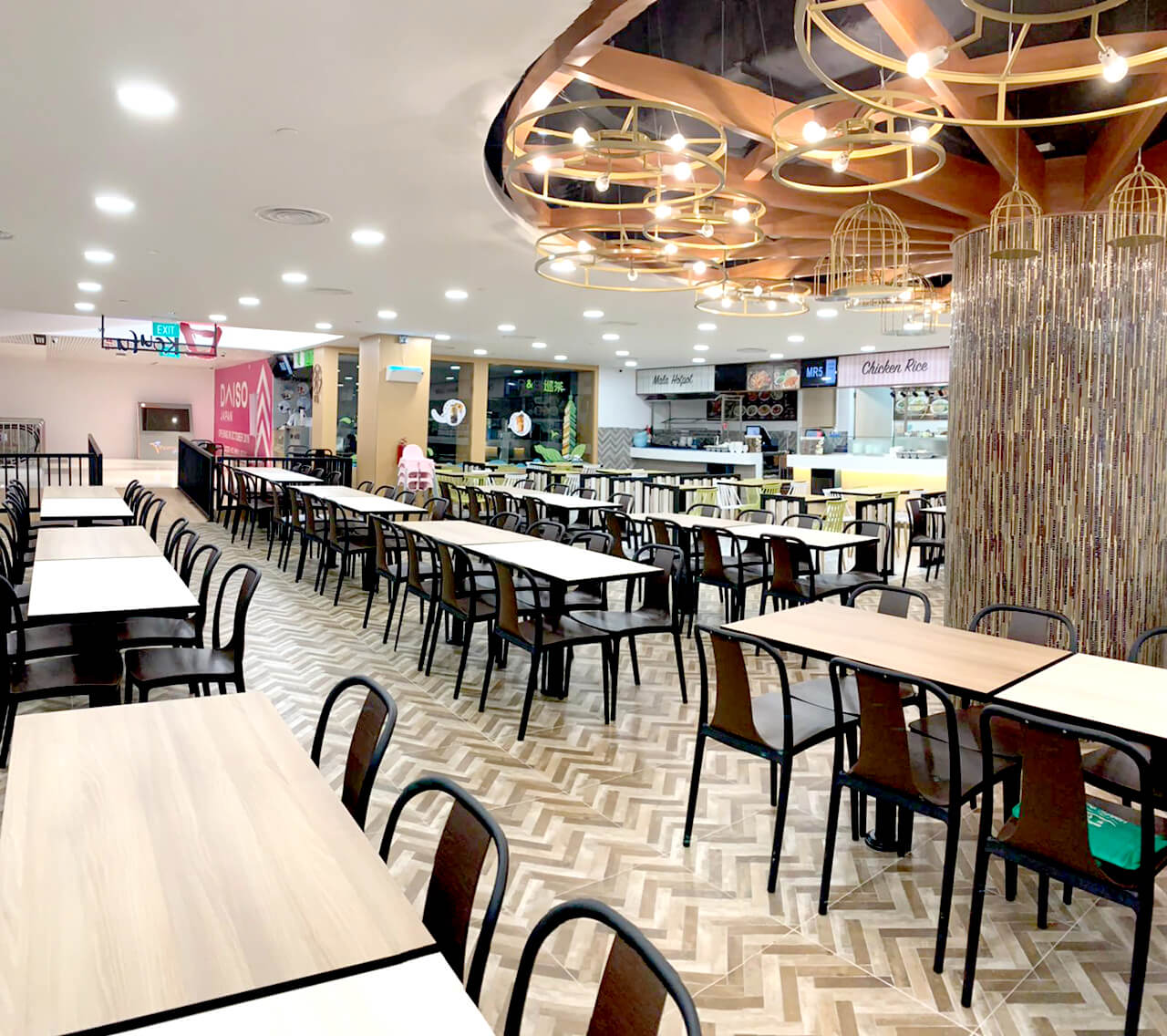 Matching Long Stretched Tables and Chairs - Comfort Furniture