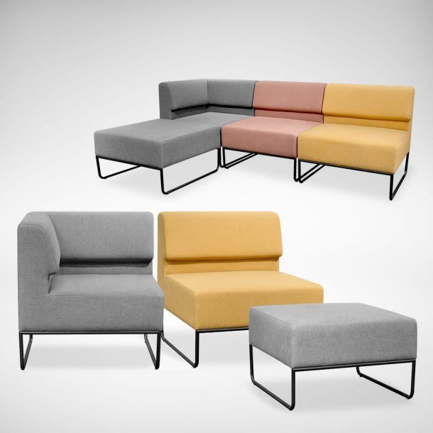 Aesthetically Pleasing & Colourful Owen Modular Sofas - Comfort Furniture