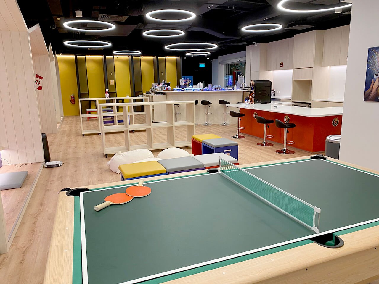 Gaming Area with Relaxing Furniture in the Office - Comfort Furniture