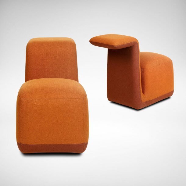 Attractive One Seater Mini Stools for Office Spaces - Comfort Furniture