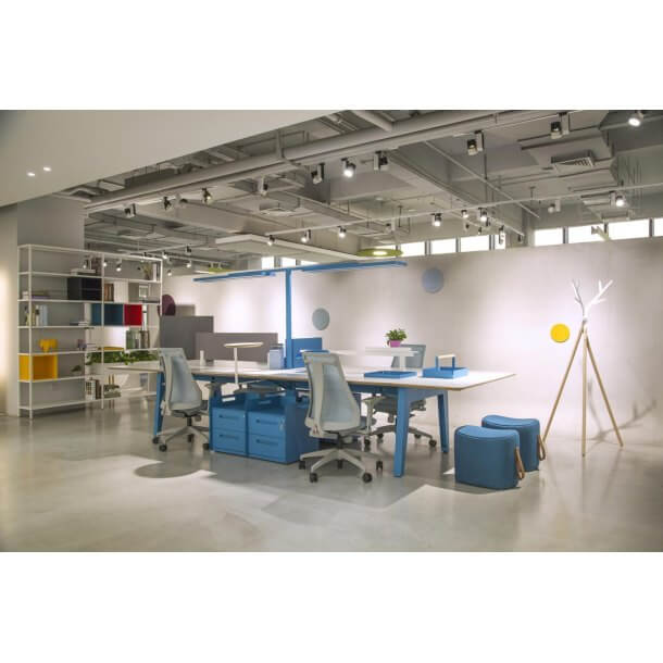 Vibrant Office Layout - Comfort Furniture