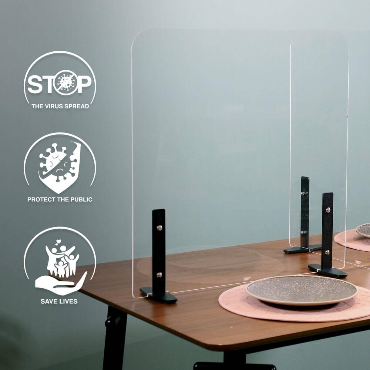 Stop The Spread of Virus & Bacteria with Acrylic Shield - Comfort Furniture
