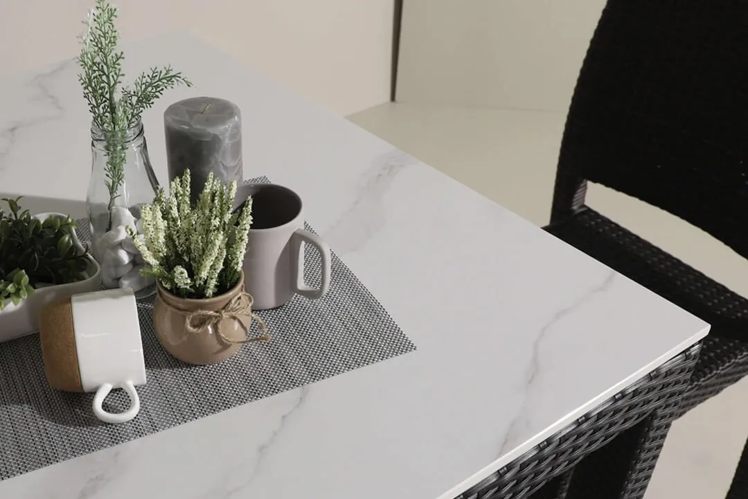 Buy Our Durable & High-Quality Sintered Stone Dining Table Online for Your Outdoor Dining Needs - Comfort Furniture