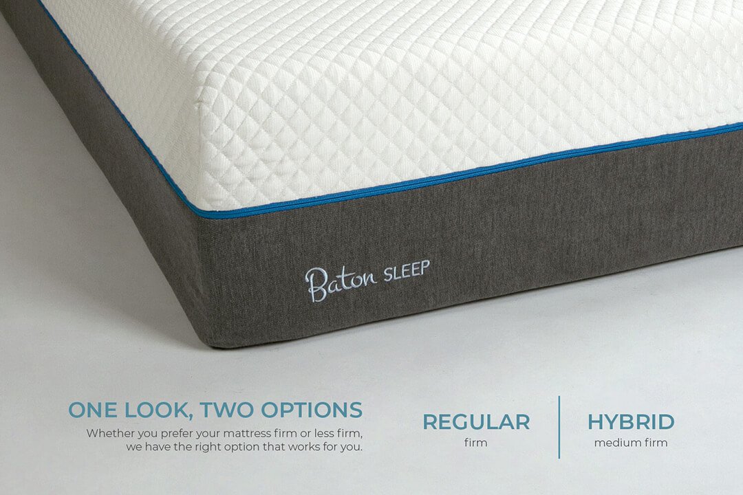 Baton Sleep Mattress Cooling Fabric Make You Fall Asleep Faster - Comfort Furniture