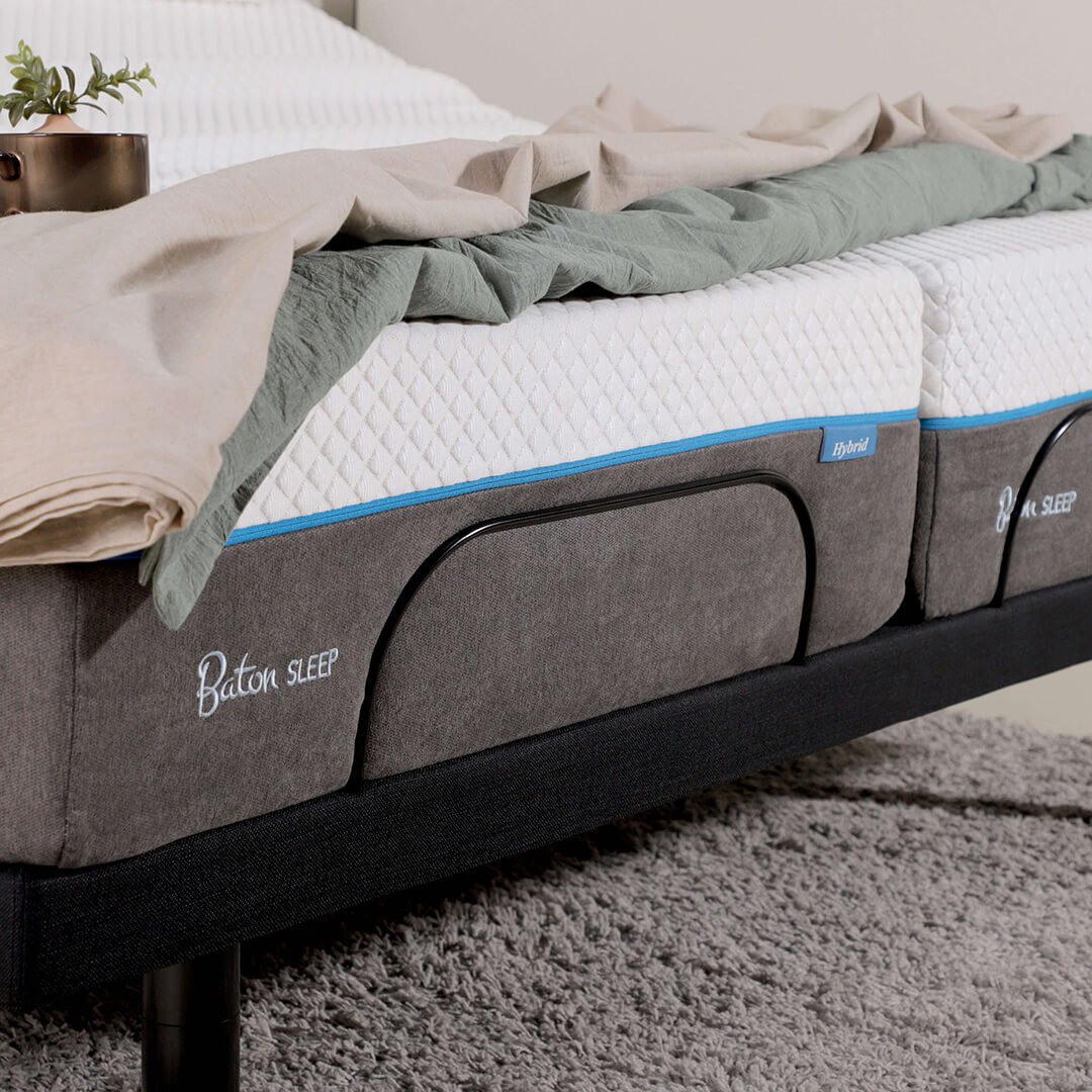Enjoy Free 30 Nights Trial With Baton Sleep Memory Foam And High-Density Foam Mattress - Comfort Furniture