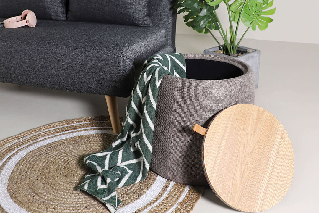 Alicia Stool Storage Are The Best Decoration Option For Small Bedroom Setup - Comfort Furniture