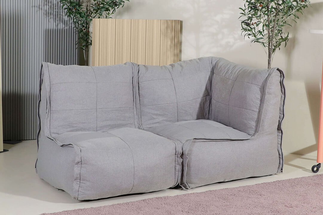 Bulge Modular Chaise Sofa For Small Living Room - Comfort Furniture
