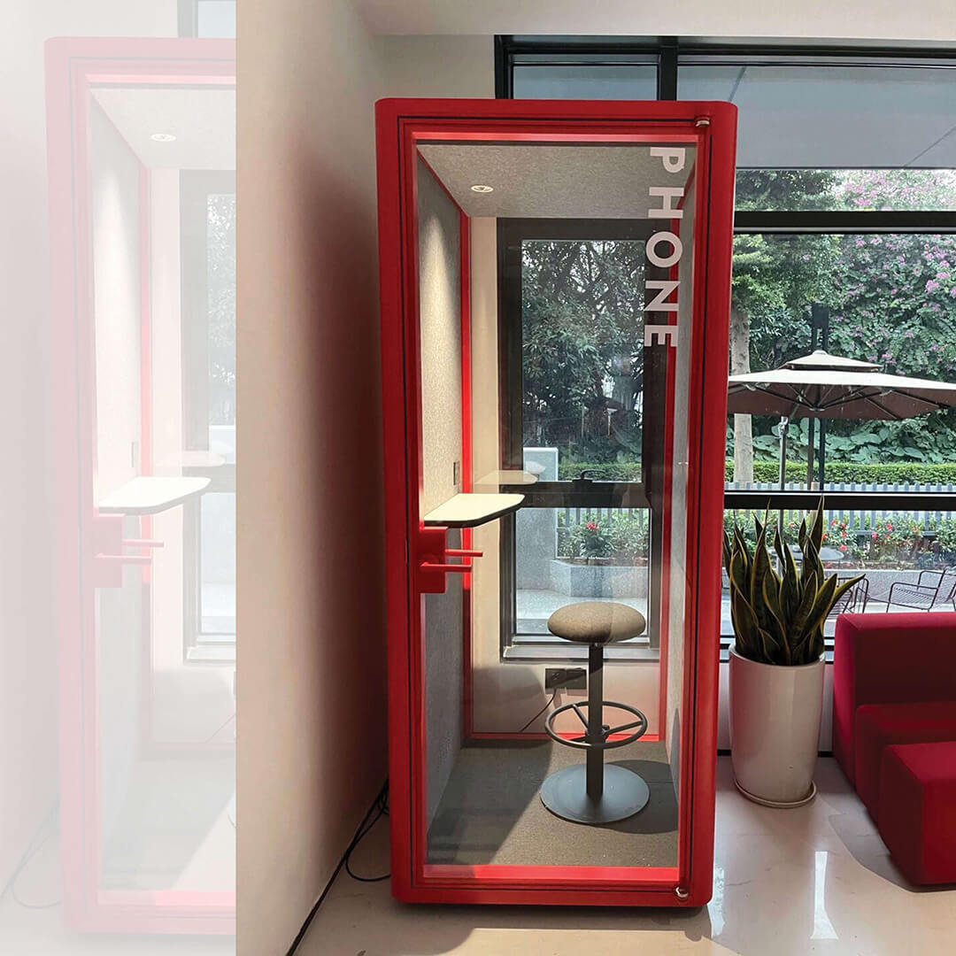 Customisable Lull Individual Workspace Pods - Comfort Furniture