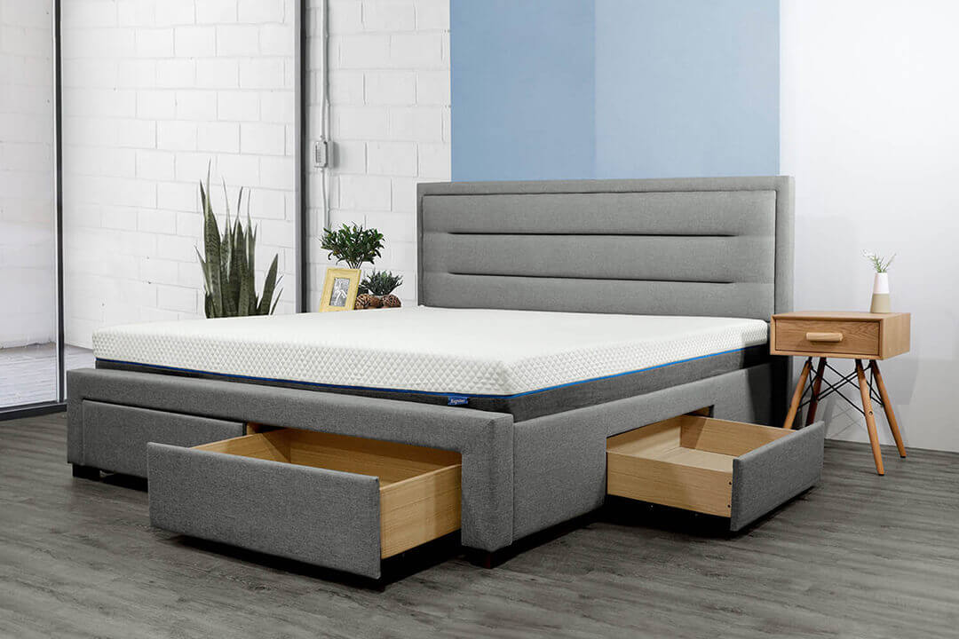 Extra Storage Stash Bed Frame Suitable For Any Bedroom - Comfort Furniture