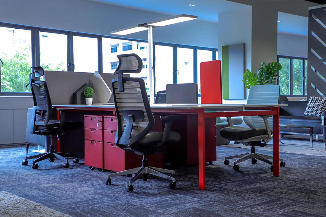 Jorca Ergonomic Office Chair With Headrest And Lumbar Support - Comfort Furniture