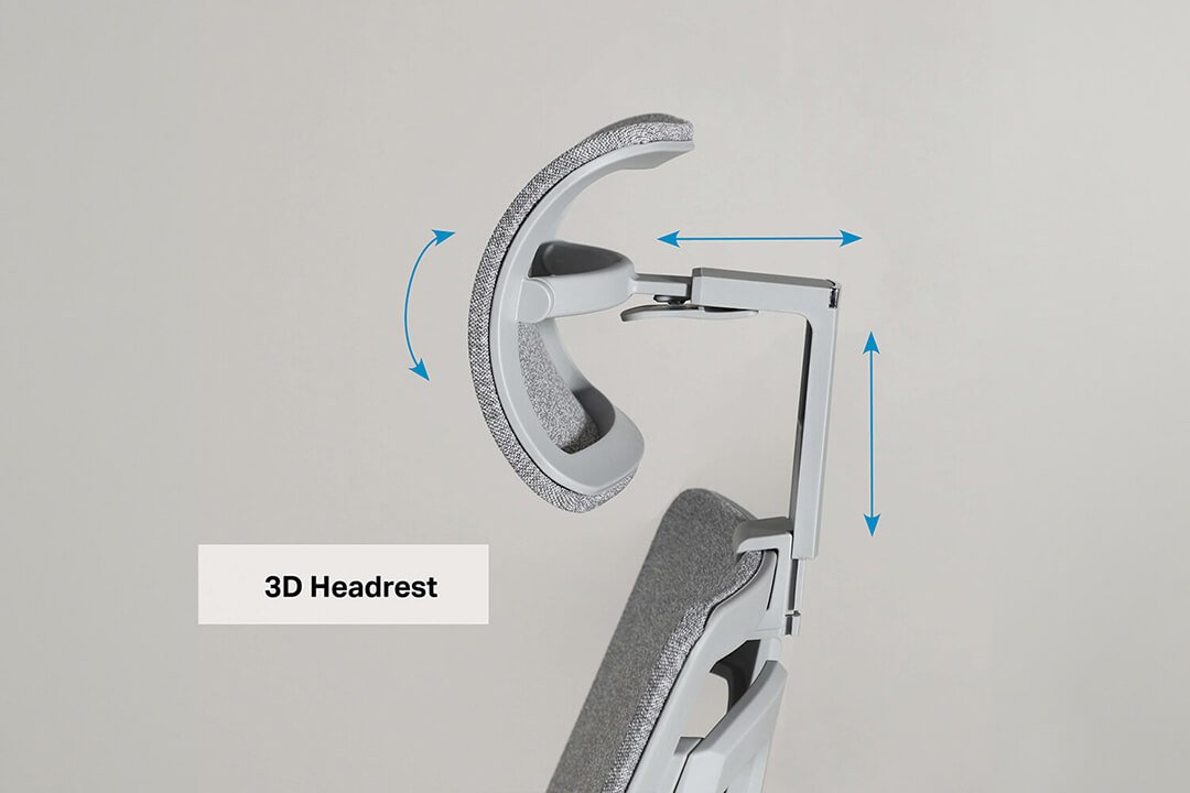 Nitro Ergonomic Chair With 3d Headrest Support - Comfort Furniture