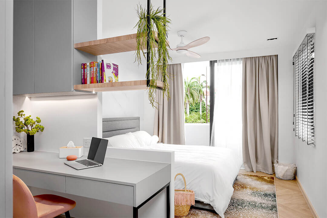 Open Windows Design Idea To Style Small Bedroom - Comfort Furniture