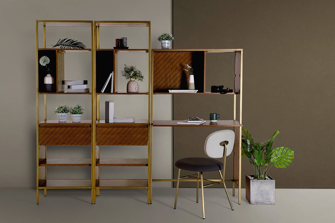 Tyson Study Table With Shelf - Comfort Furniture
