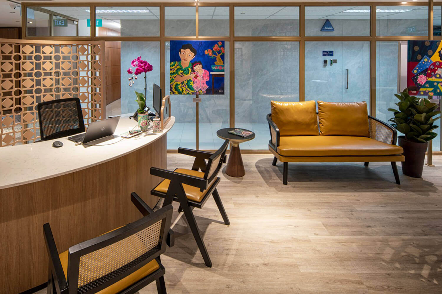 RHB Berhad Bank office setup - Comfort Furniture