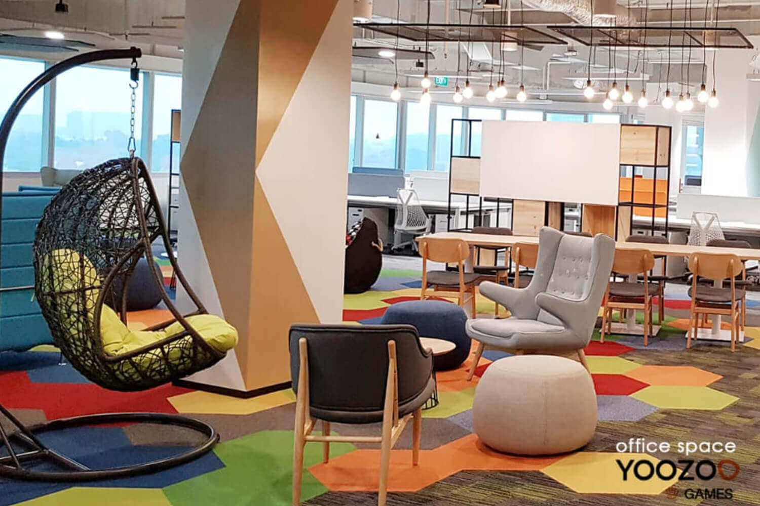 Yoozoo office setup 2 - Comfort Furniture