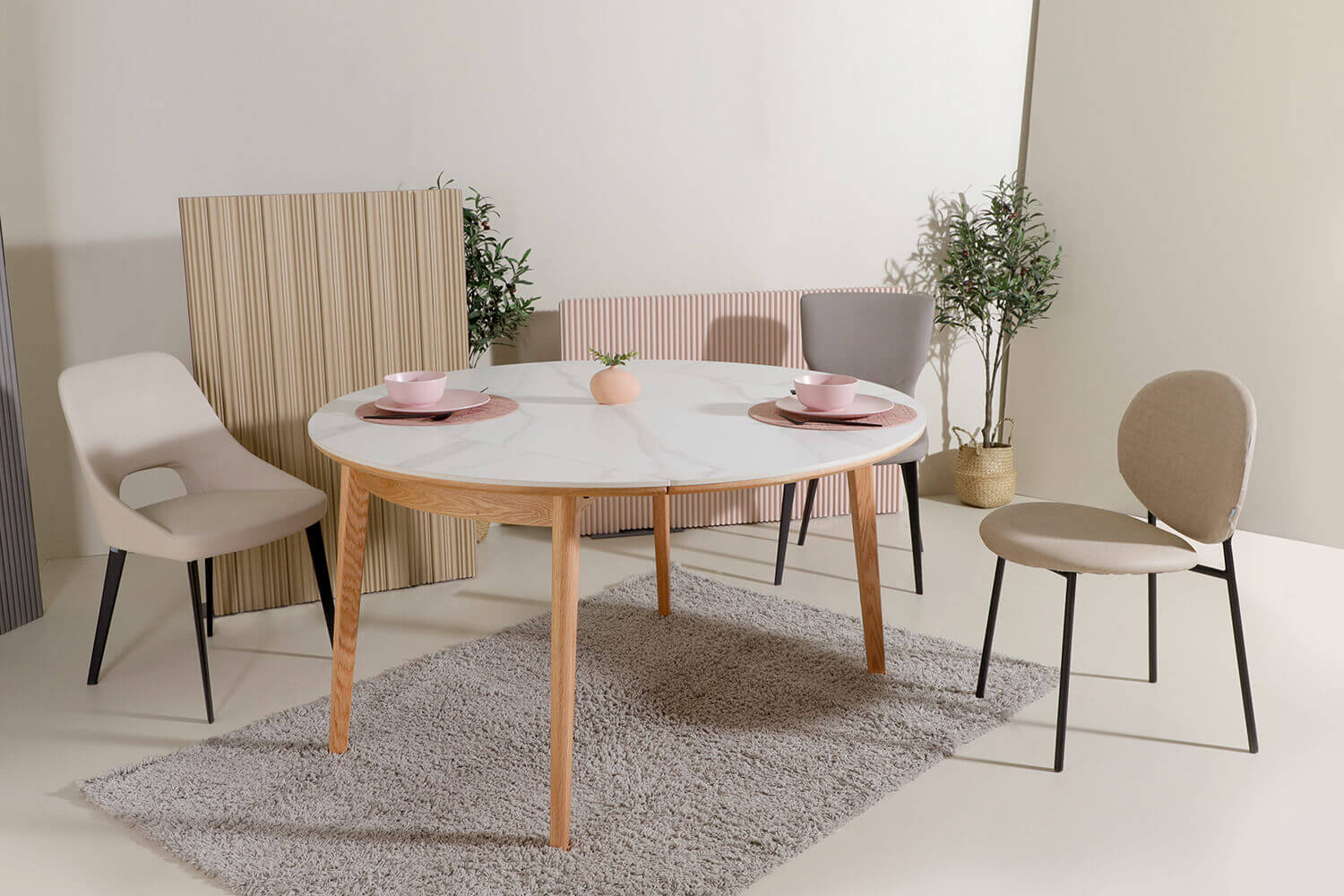 Brandon Chair + Dominic Chair + Monique Chair - Comfort Furniture