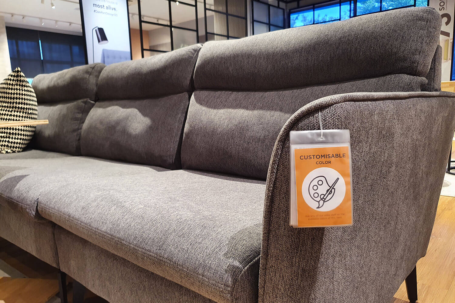 Customisable Fabric Upholstery - Comfort Furniture