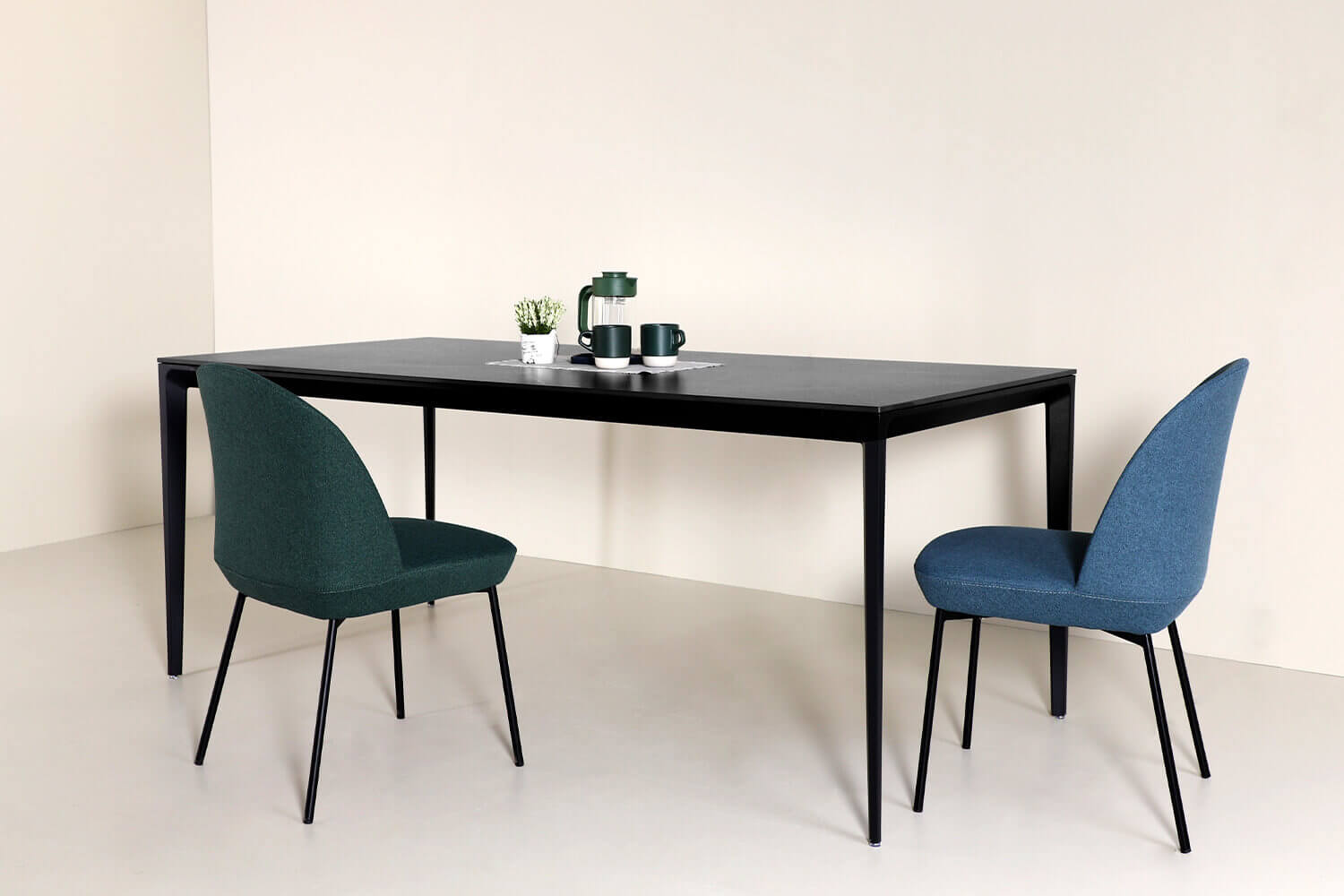 Sintered x Rishi Dining Table + Soap Chair - Comfort Furniture