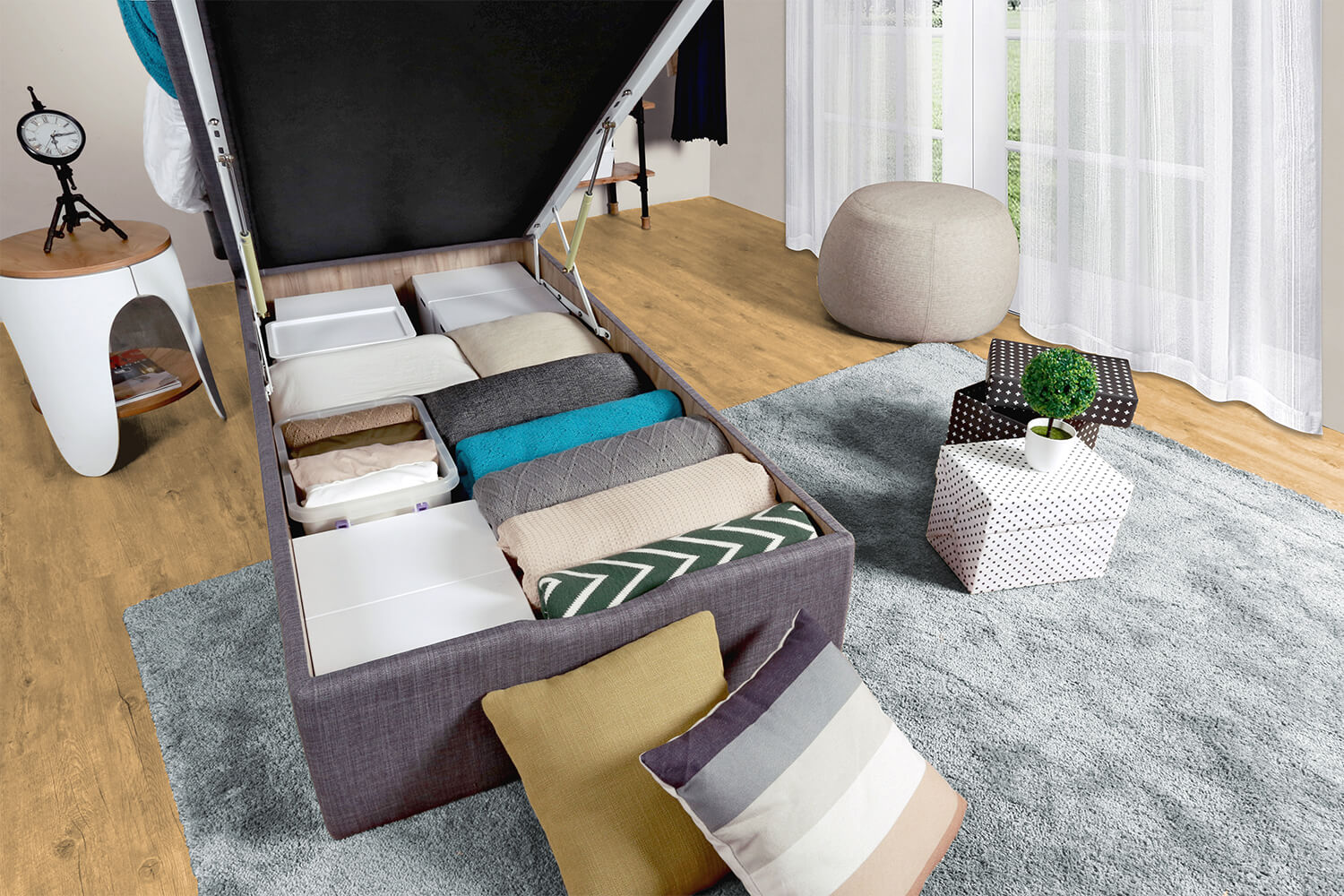 Ascot Bed Frame 1 - Comfort Furniture