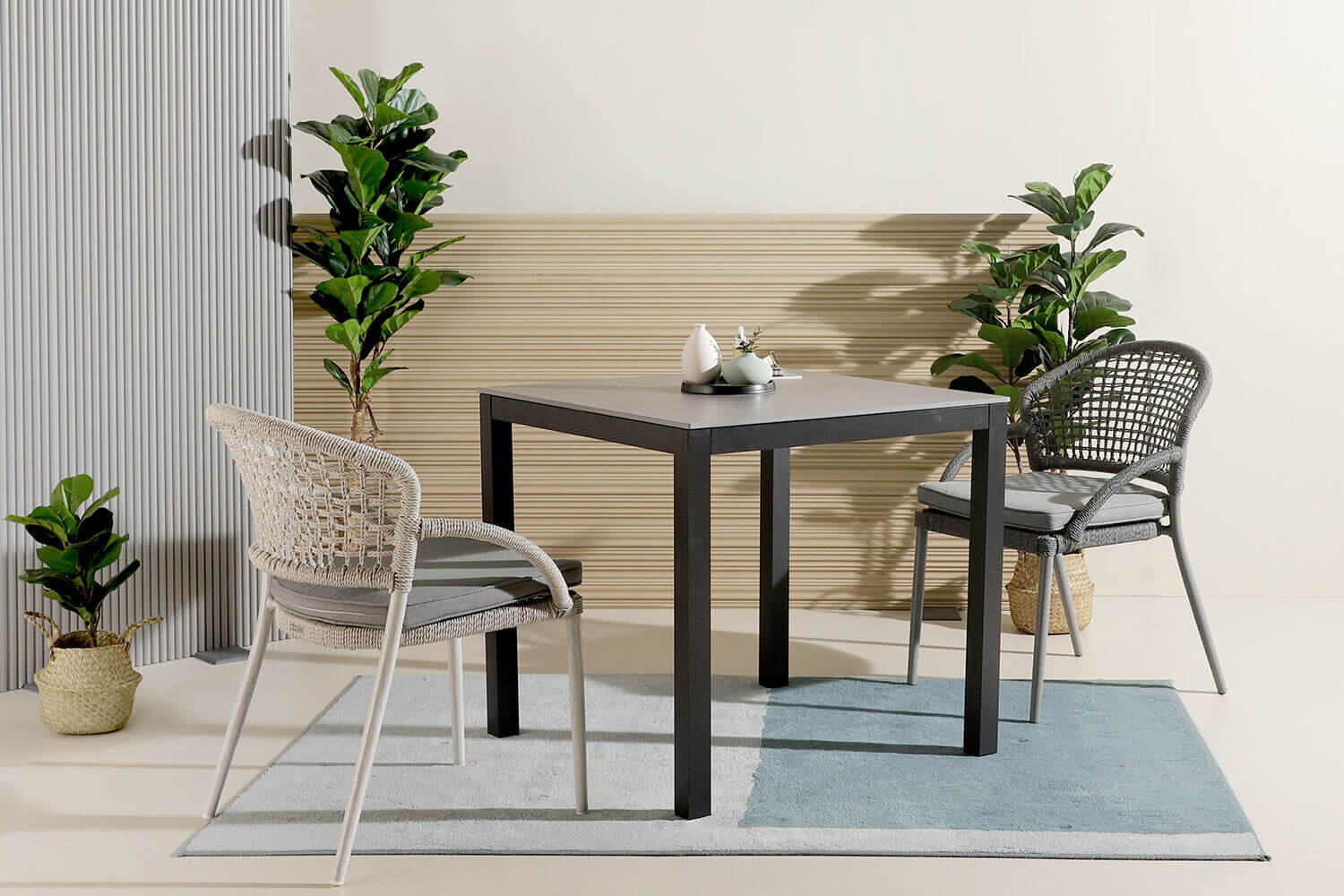 Brenna Chair + Ficus Tree - Comfort Furniture