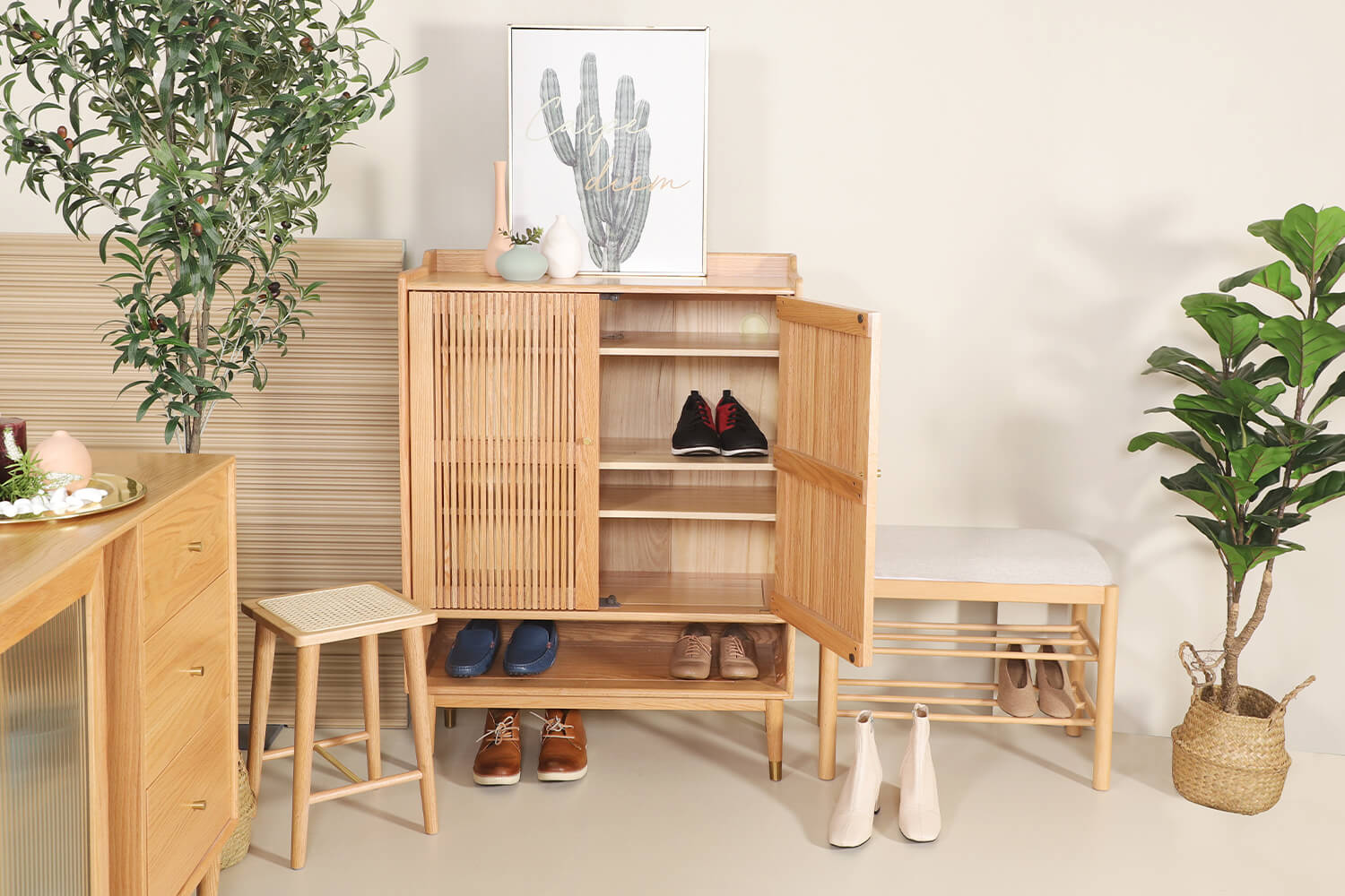 Cole shoe cabinet - Comfort Furniture