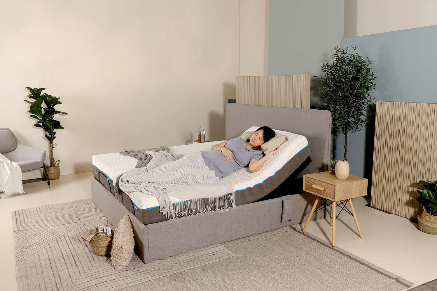 Fine-Tune Your Sleep Position With an Adjustable Bed