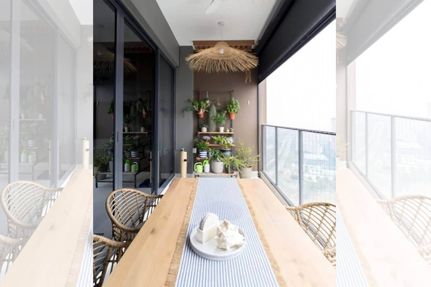 Monaco Chair and plants - Comfort Furniture