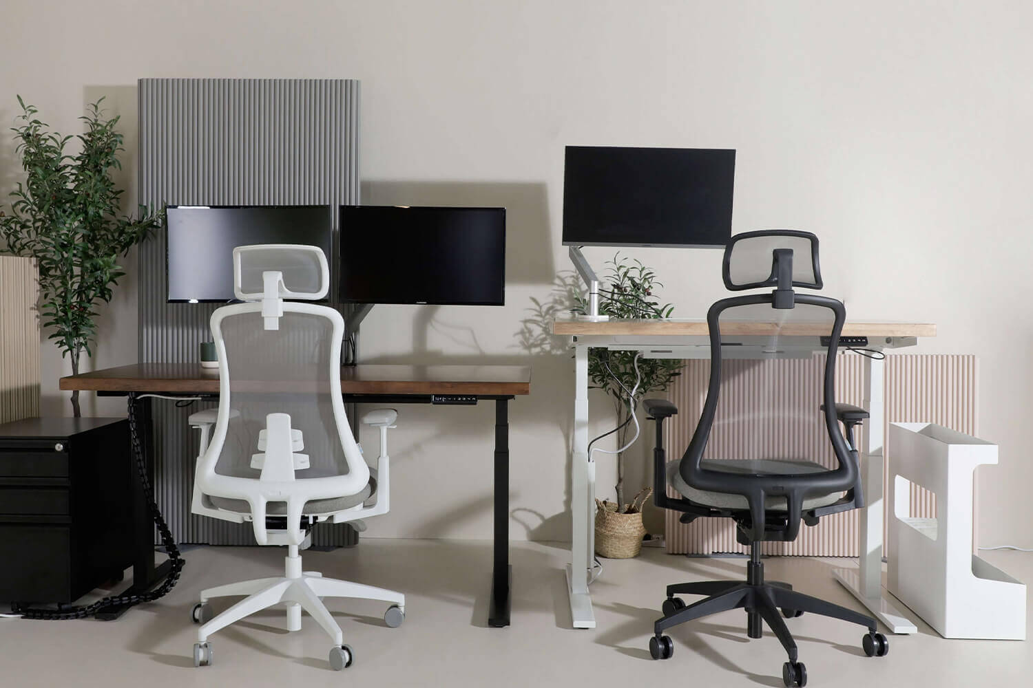 Black and White Stellar Chair - Comfort Furniture