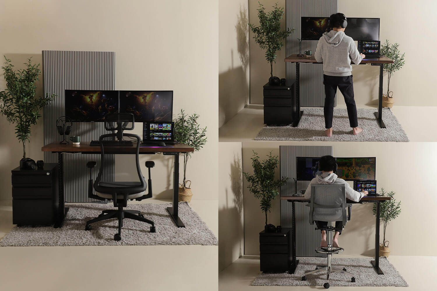 Butcher x Tito Height Adjustable Table - Comfort Furniture