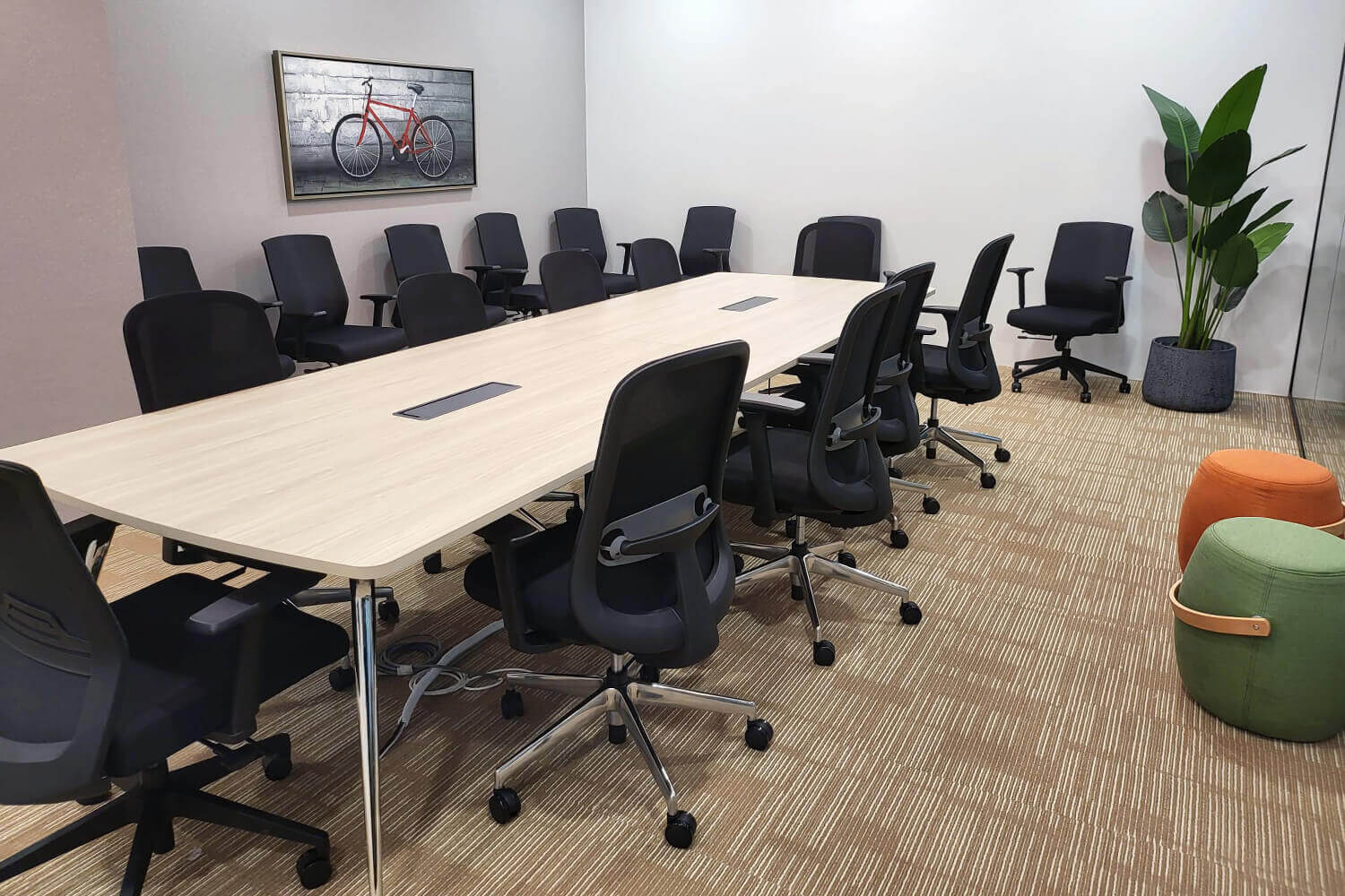Chad Conference Table Ensley Mid Back Chair - Comfort Furniture