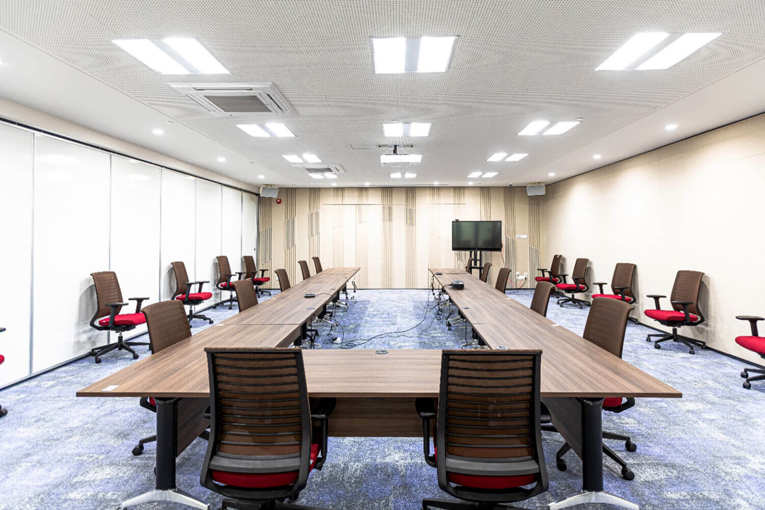 Movable Conference Table Boost Folding Table - Comfort Furniture