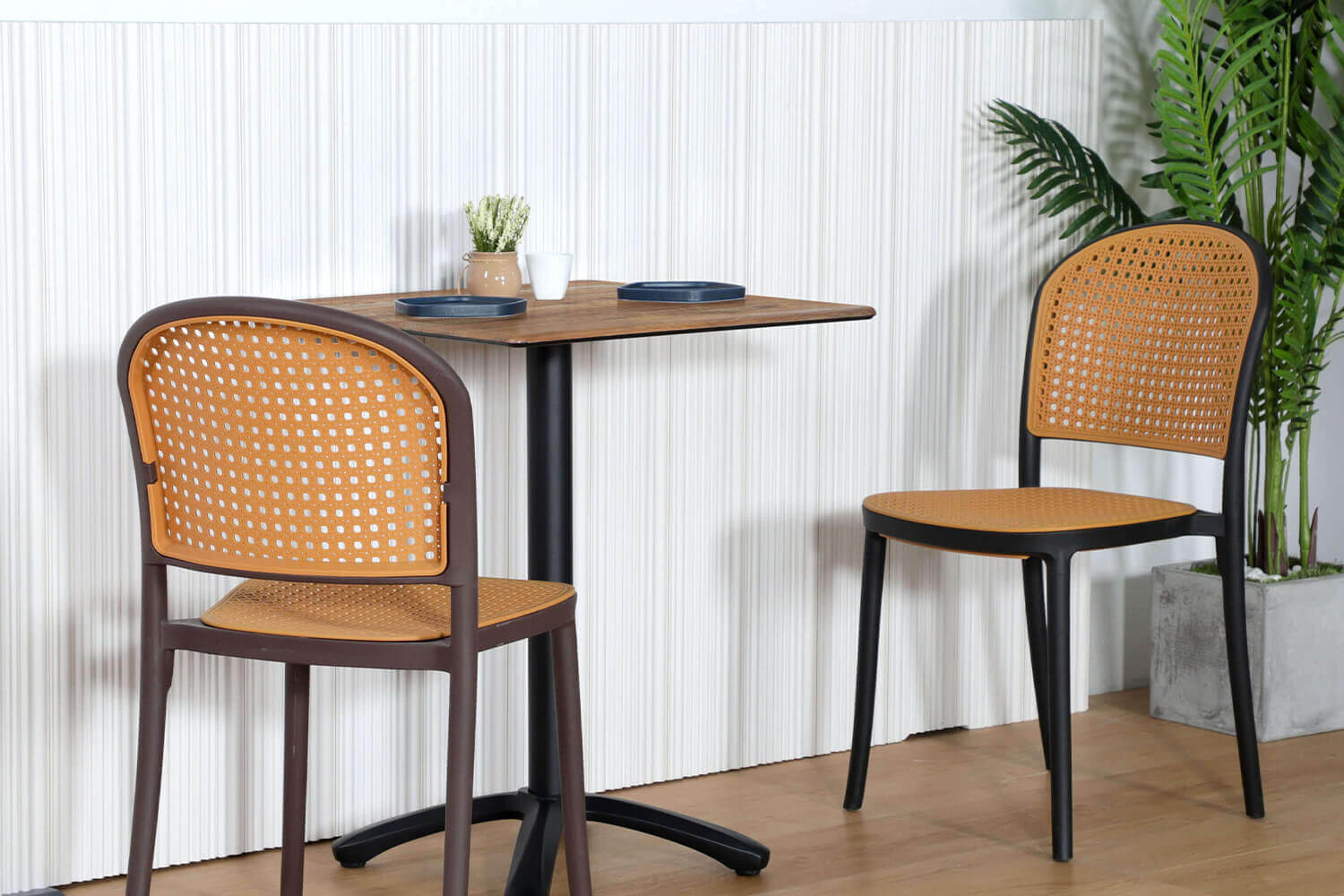 Synthetic Rattan Auster Dining Chair - Comfort Furniture