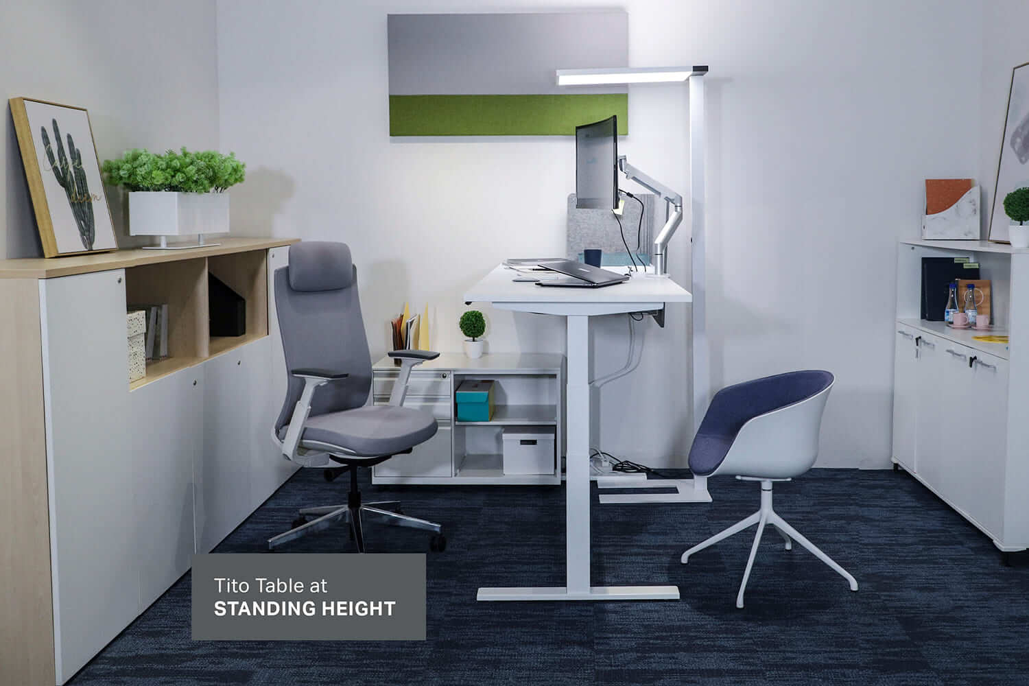 Tito Height Adjustable Table 2 - Comfort Furniture