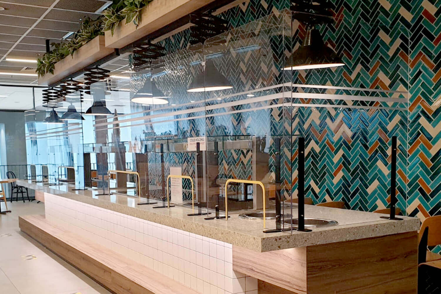 Acrylic Shield for Food Area Protection - Comfort Furniture