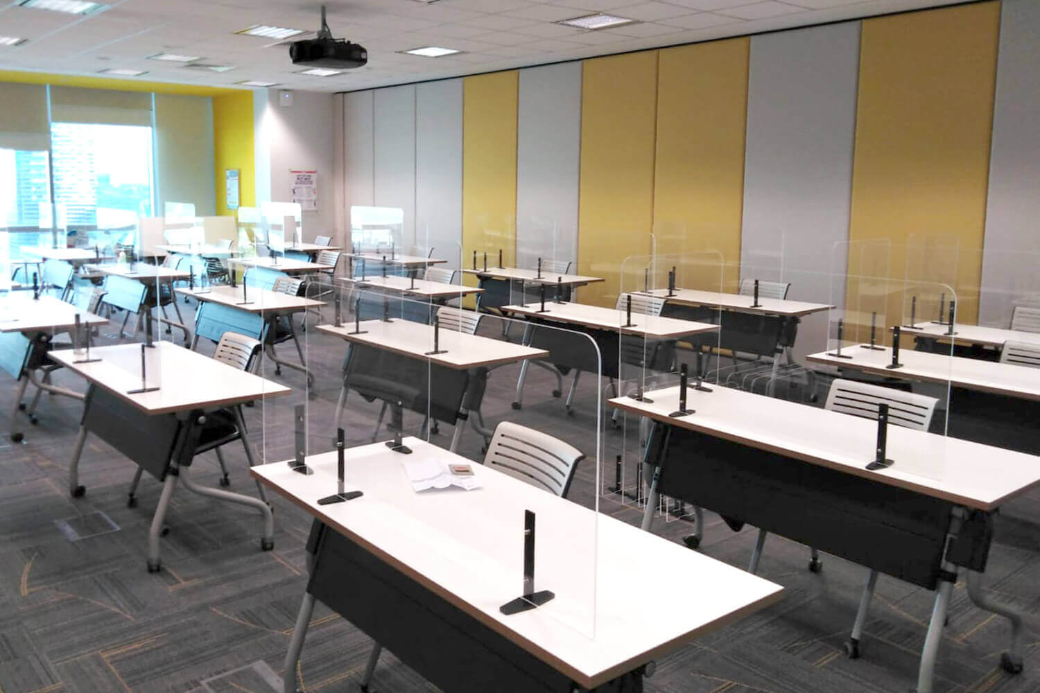 Acrylic Shield Training Room - Comfort Furniture