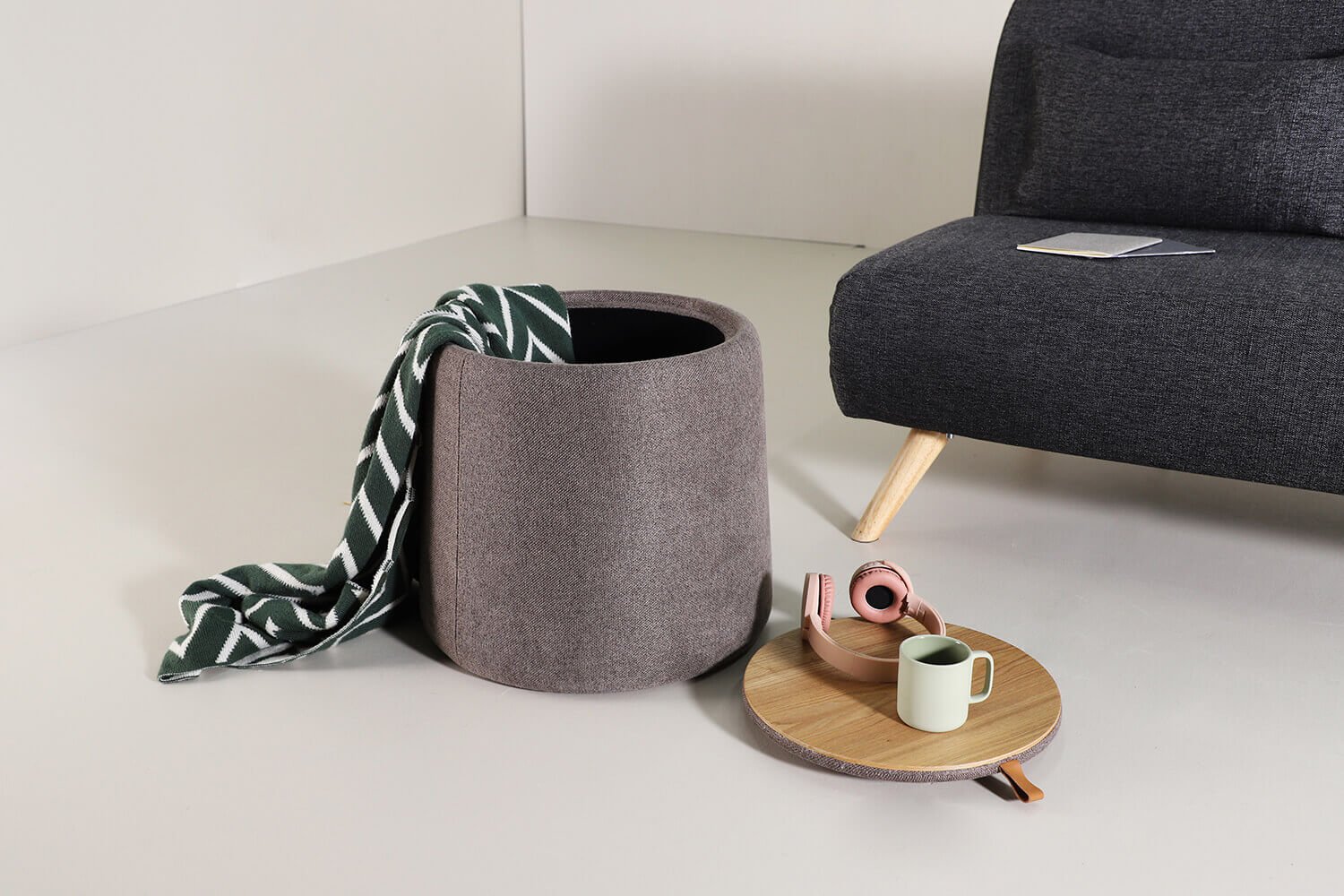 Alicia Storage Stool Coffee Table 2 - Comfort Furniture