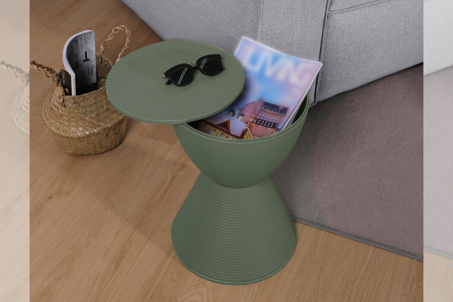 Cup Stool Storage Table - Comfort Furniture