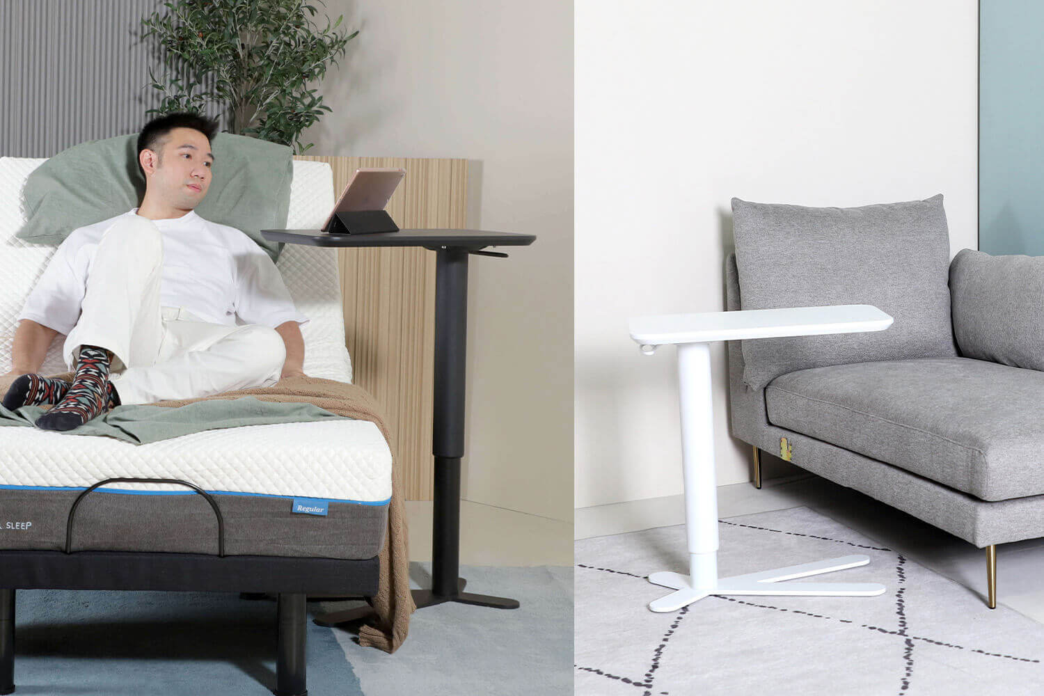 Elevate Side Table with Adjustable Height - Comfort Furniture