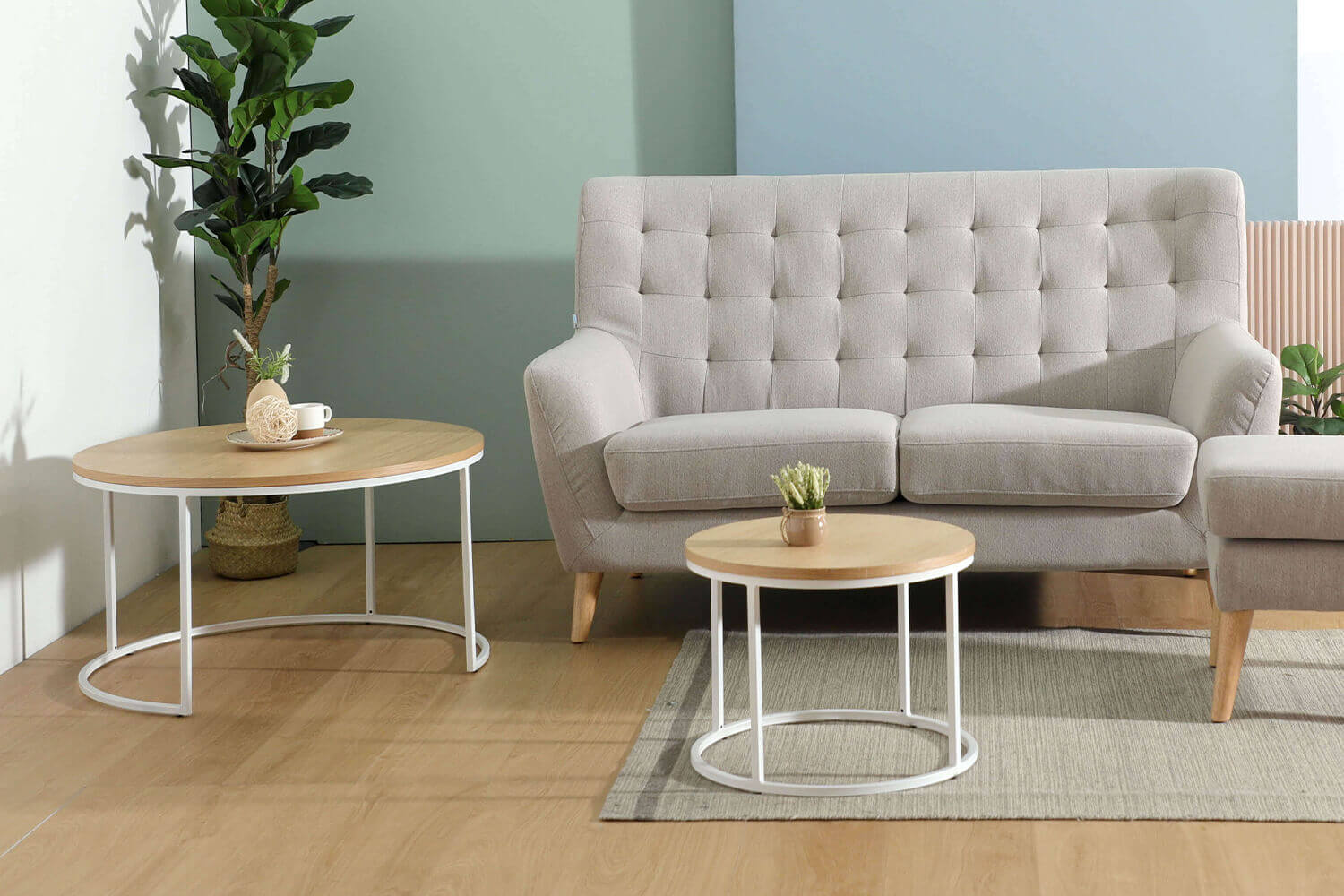 Gaby 2 in 1 Nestable Table 1 - Comfort Furniture