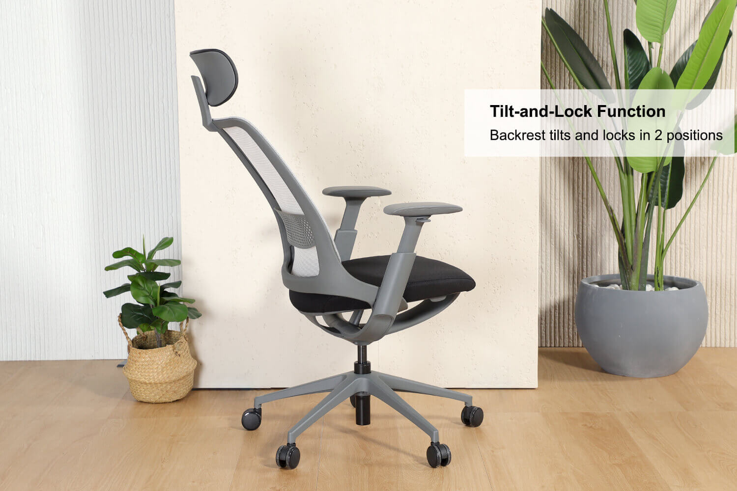 Hector Highback Office Chair Tilt and Lock Backrest - Comfort Furniture
