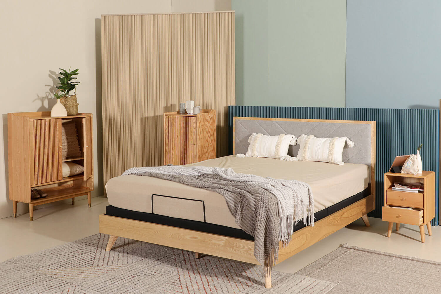 Janelle Adjustable Bed Frame 1 - Comfort Furniture