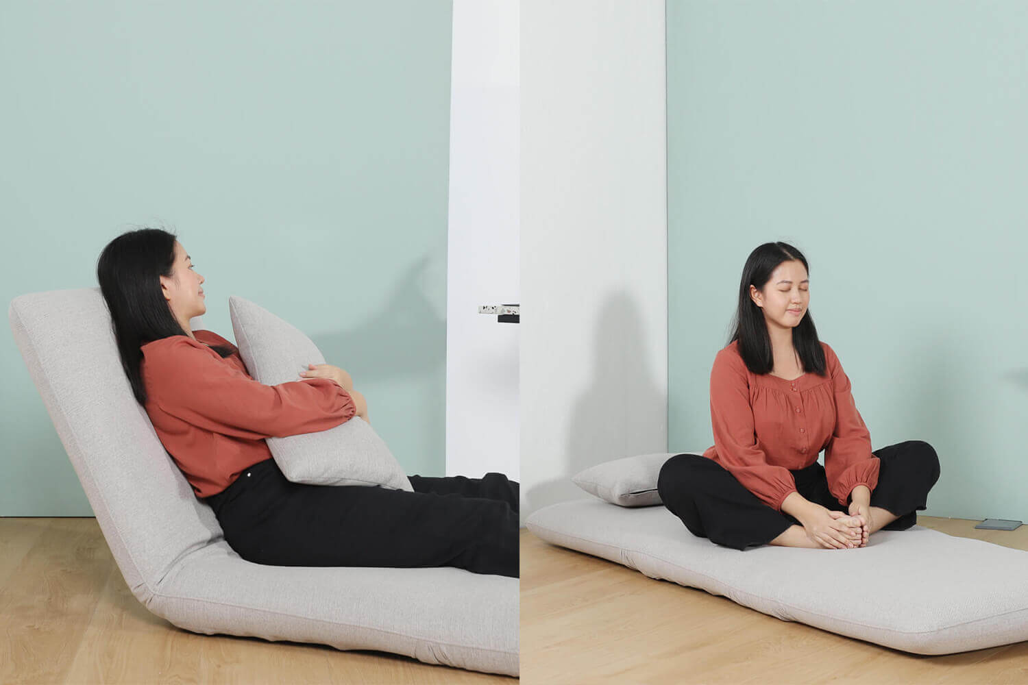 Plopped Sofa Bed for Watching TV or for stretching - Comfort Furniture